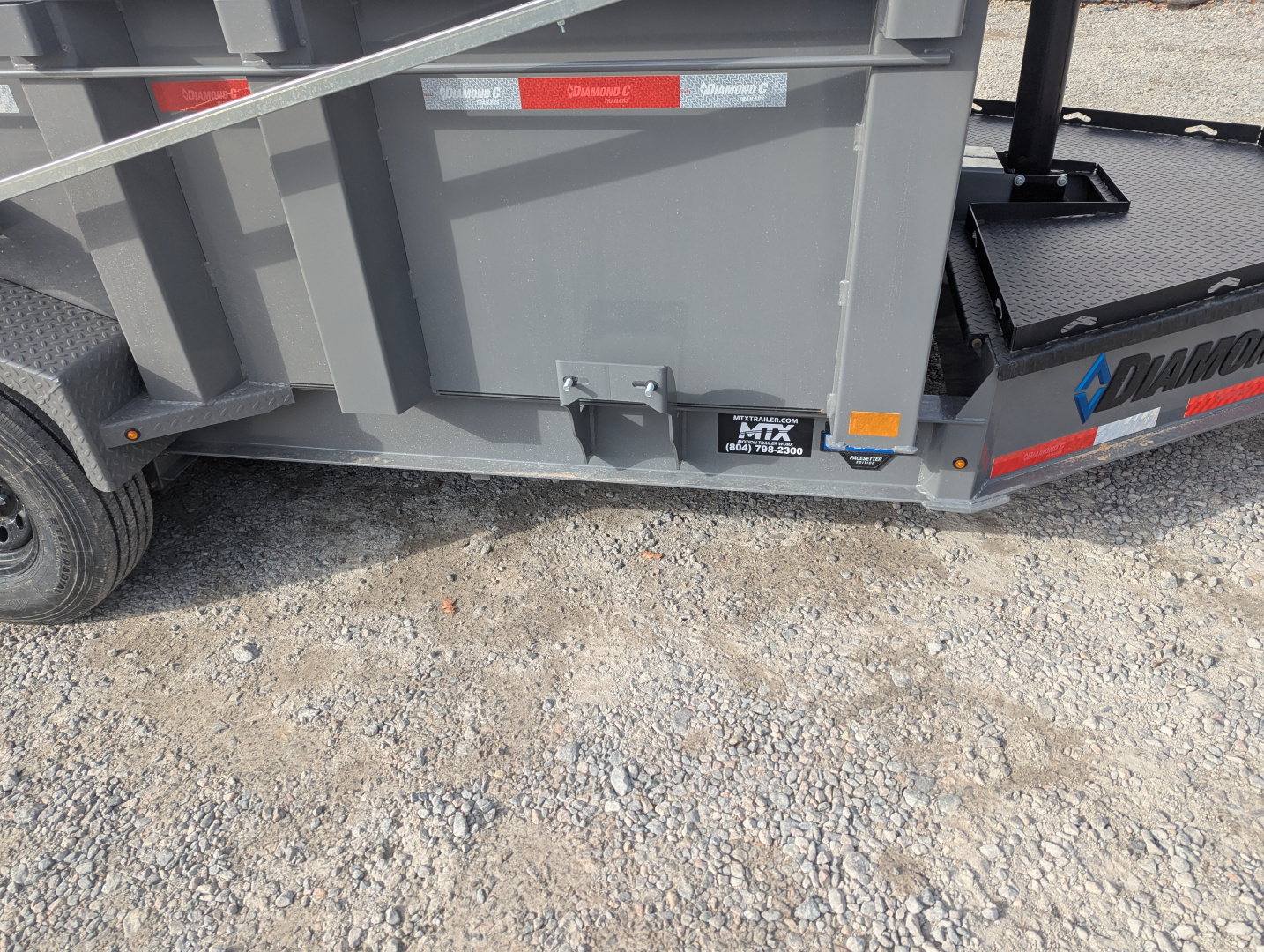 New 2026 Diamond C Trailers Diamond C LPT 207 7x14 Telescopic Dump Trailer Dump Trailer