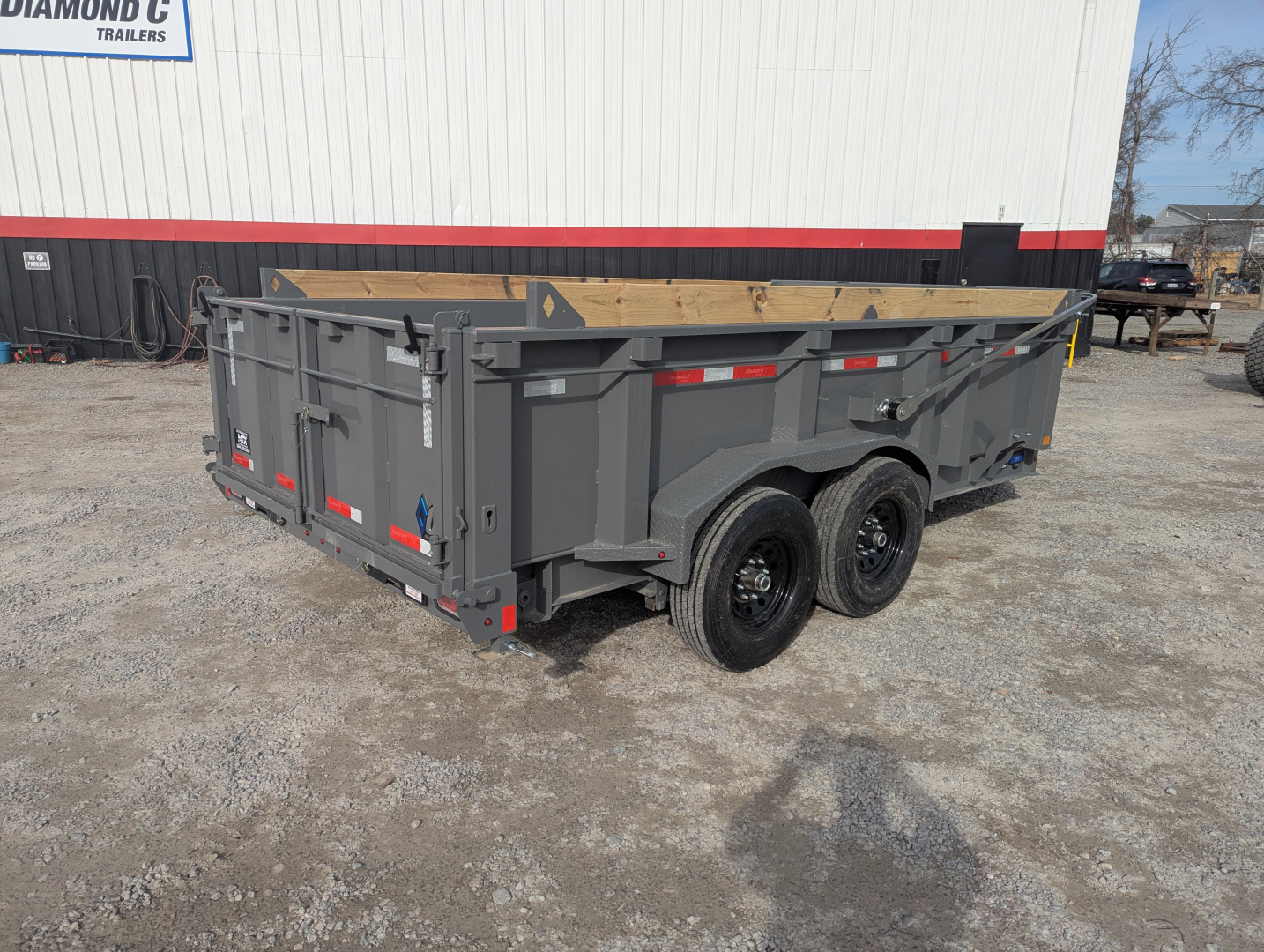 New 2026 Diamond C Trailers Diamond C LPT 207 7x14 Telescopic Dump Trailer Dump Trailer