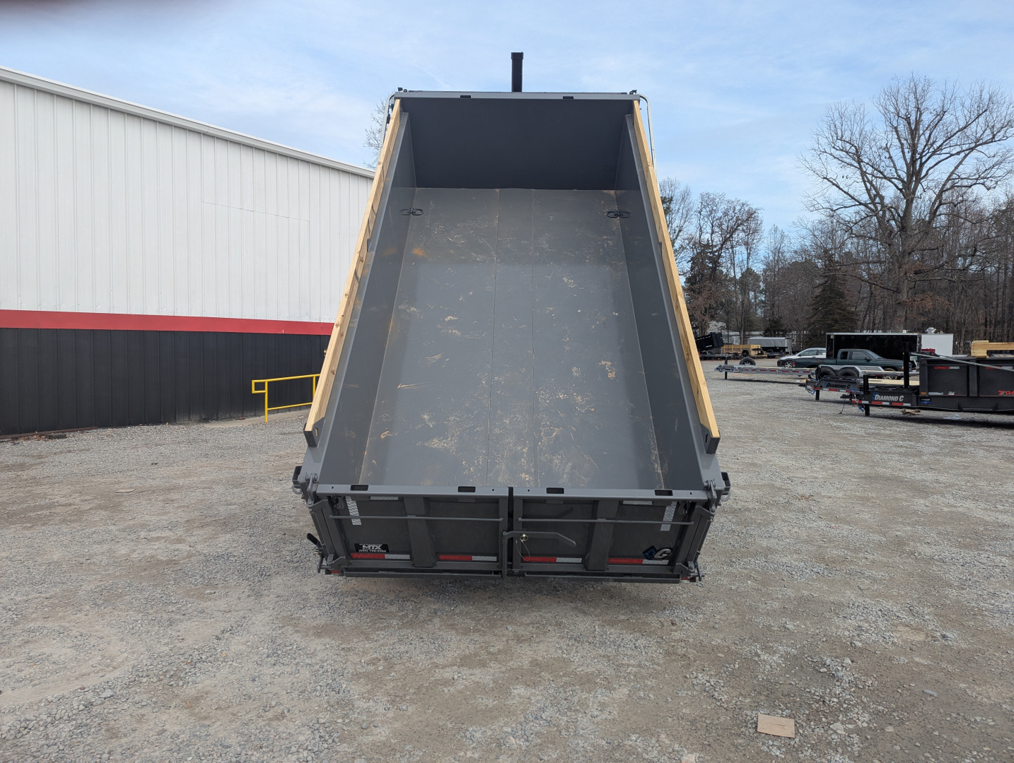 New 2026 Diamond C Trailers Diamond C LPT 207 7x14 Telescopic Dump Trailer Dump Trailer