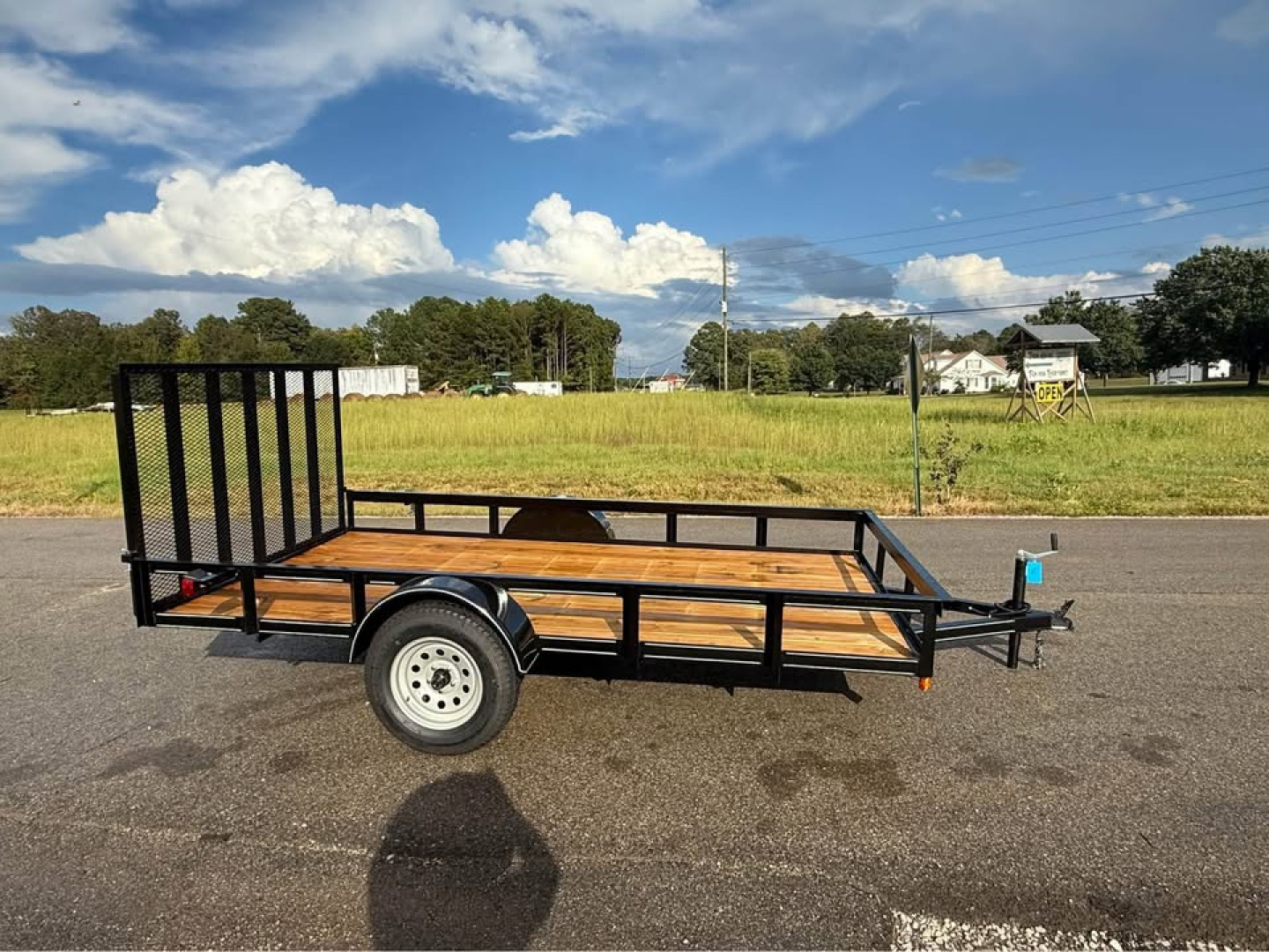 New 2026 Oak Ridge 76x12 Utility Trailer