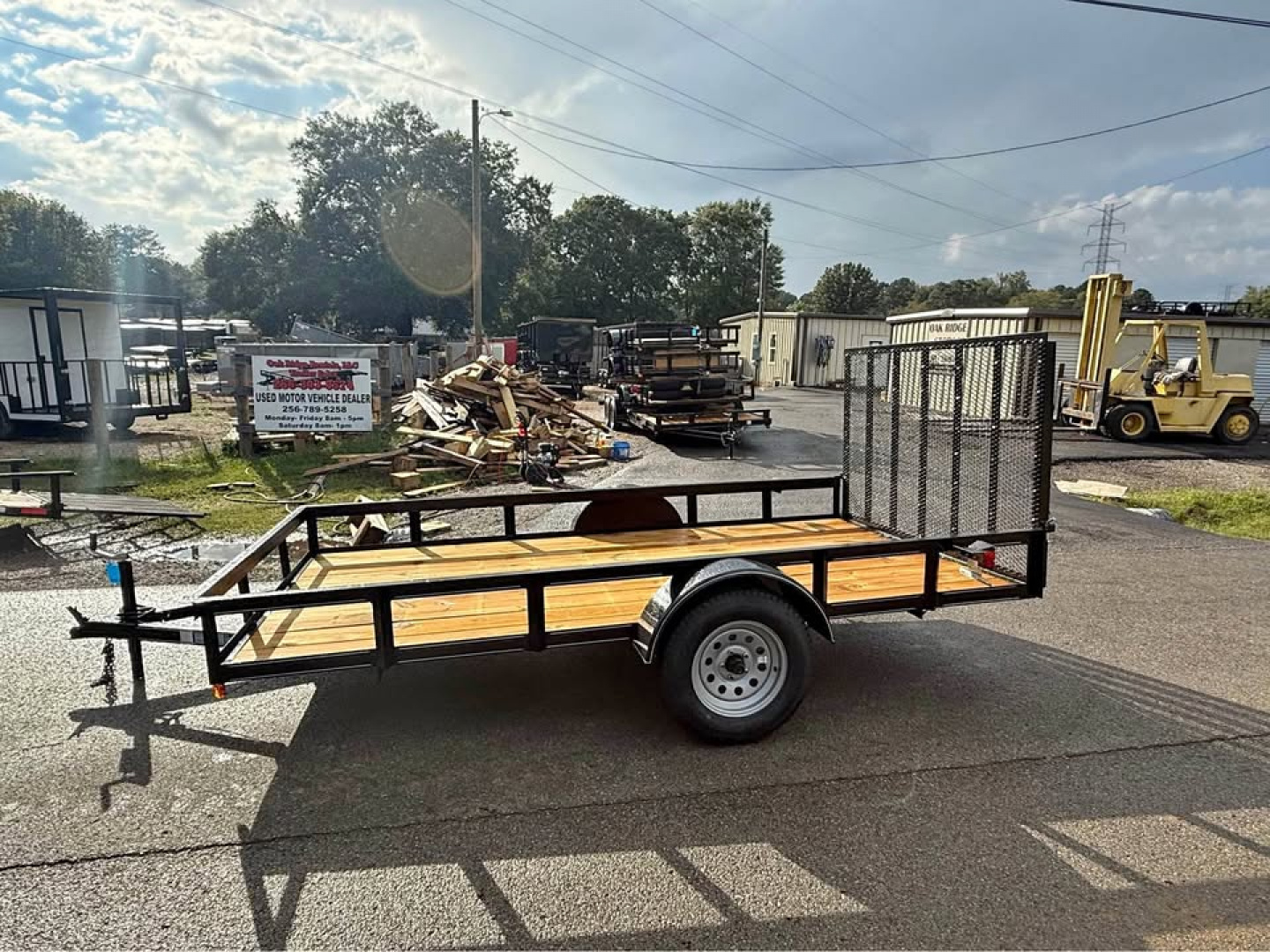 New 2026 Oak Ridge 76x12 Utility Trailer