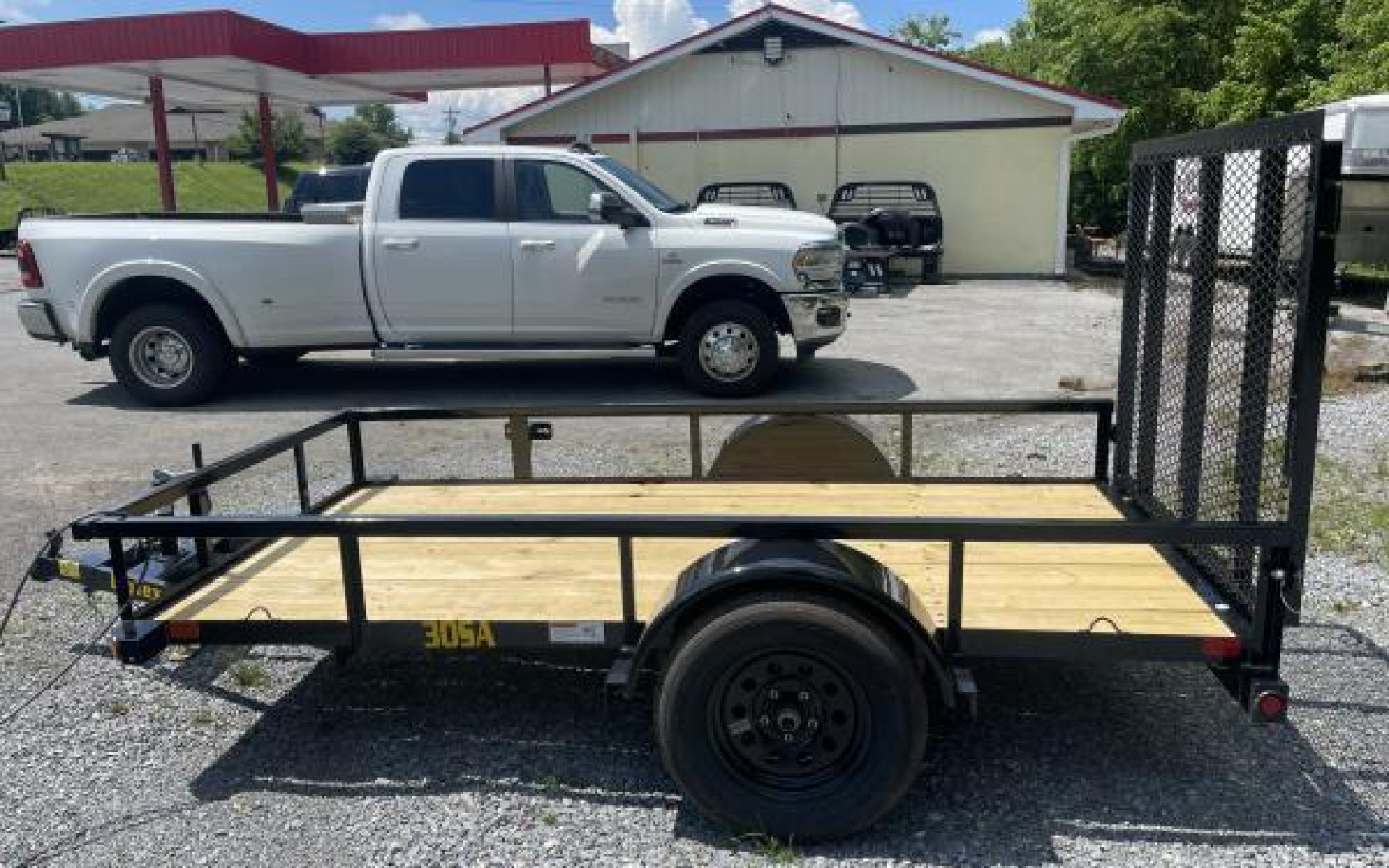 New 2025 Big Tex  30SA 5'x10' Single Axle Utility Trailer