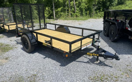 New 2025 Big Tex  30SA 5'x10' Single Axle Utility Trailer