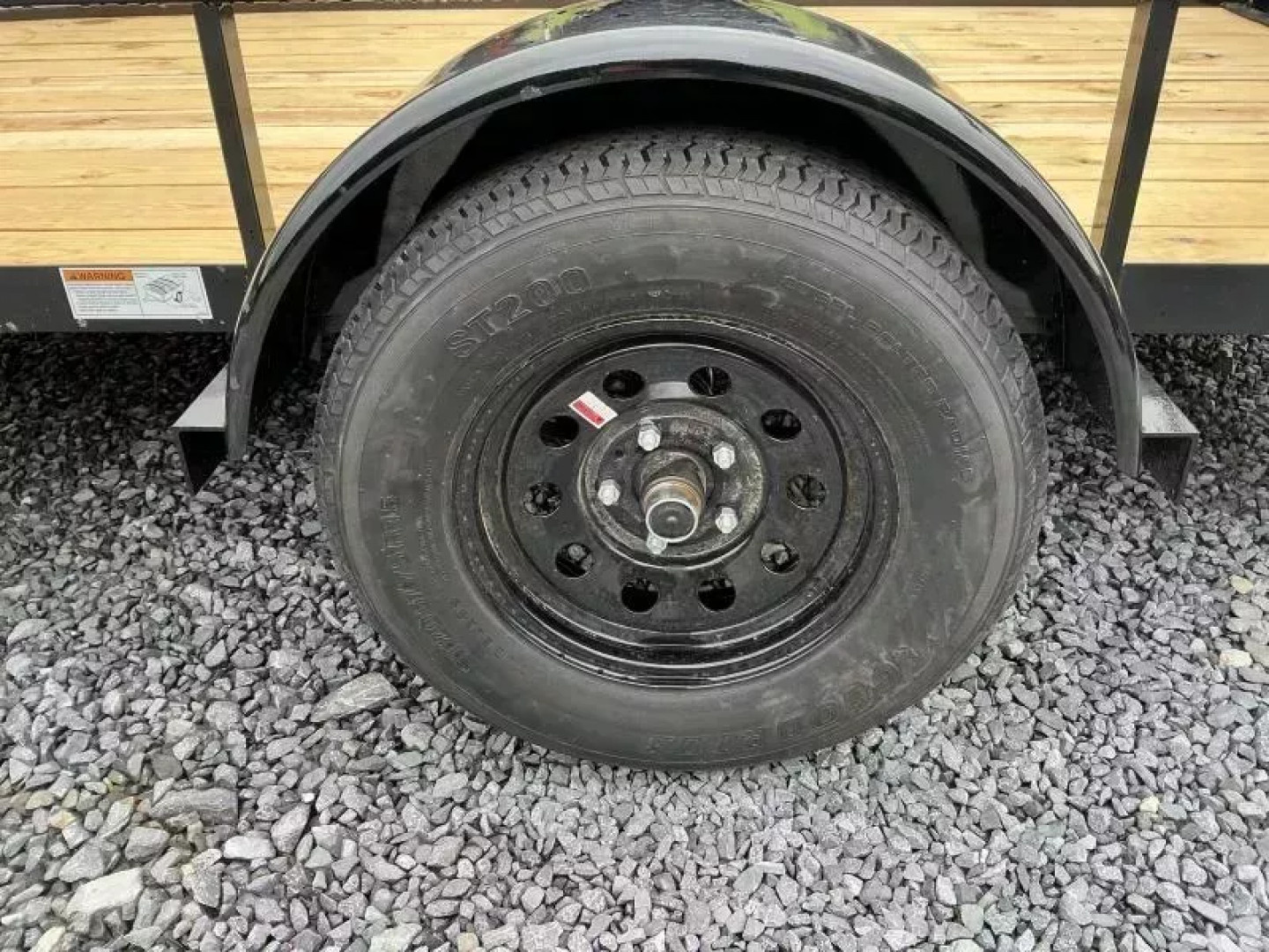 New 2025 Big Tex Trailers 35SA 77x12 Single Axle Utility Trailer