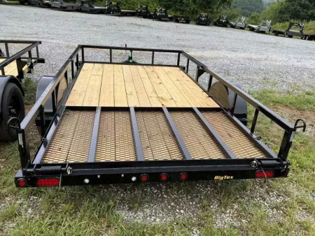 New 2025 Big Tex Trailers 35SA 77x12 Single Axle Utility Trailer