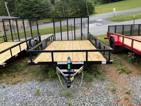 New 2025 Big Tex Trailers 35SA 77x12 Single Axle Utility Trailer