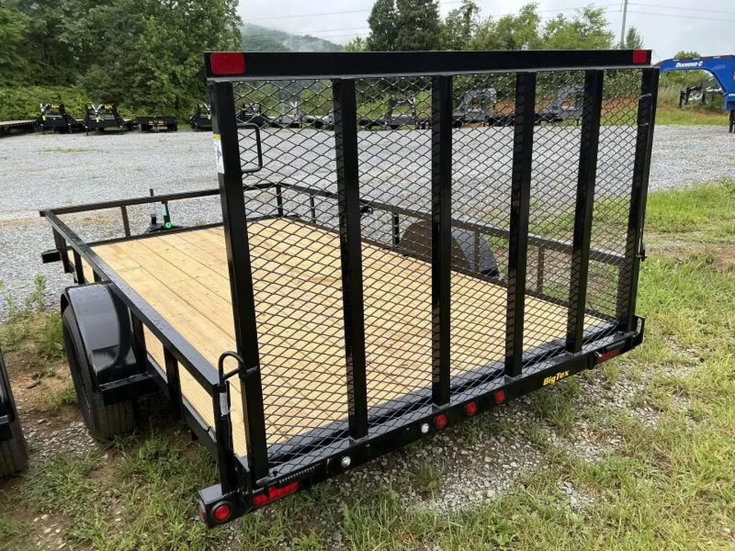 New 2026 Big Tex Trailers 35SA 77x12 Single Axle Utility Trailer