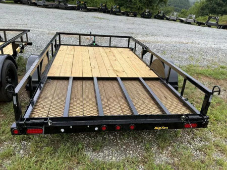 New 2026 Big Tex Trailers 35SA 77x12 Single Axle Utility Trailer