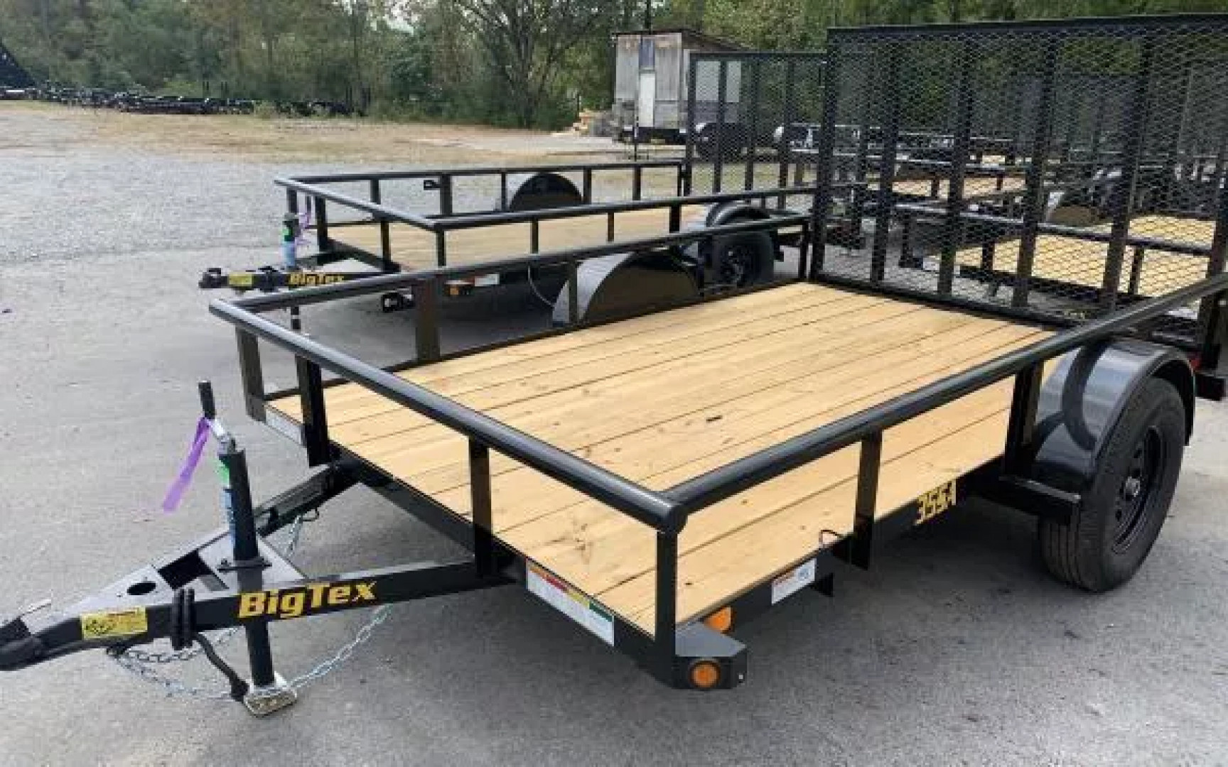 New 2026 Big Tex Trailers 35SA 77x10 Single Axle Utility Trailer