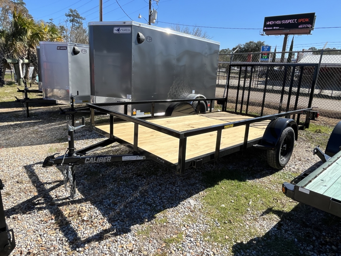 New 2026 Caliber Trailer Mfg 12x06.06 - SA - AG652 Utility Trailer