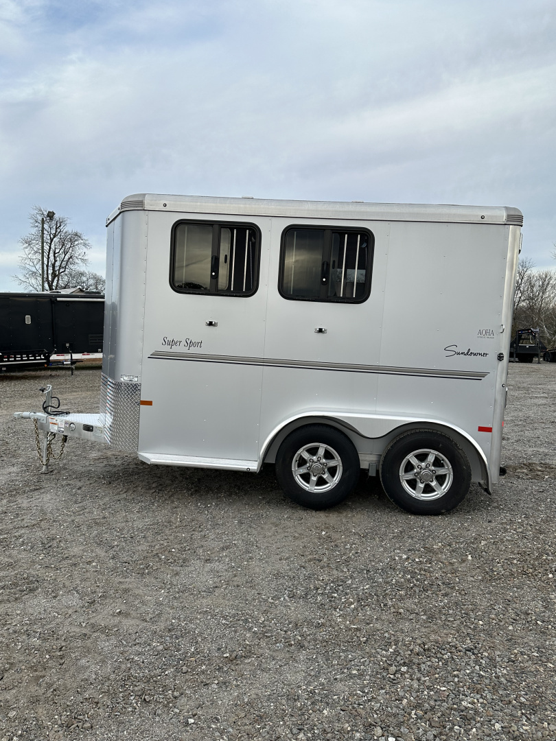 Used 2021 Sundowner Super Sport 2H BP Horse Trailer