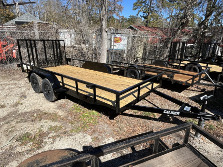 New 2026 Caliber Trailer Mfg 16x06.06 - TA - WG656 Utility Trailer