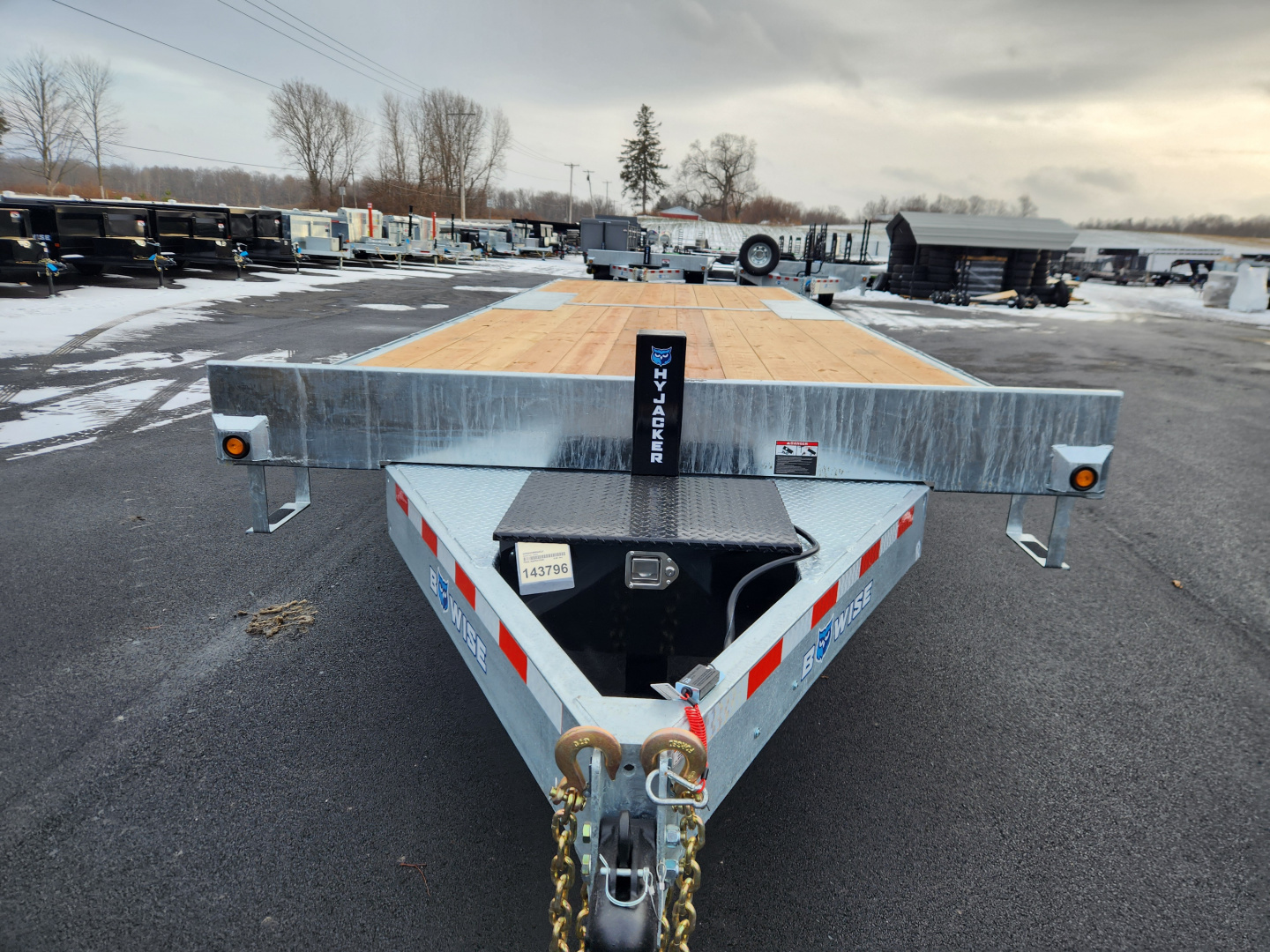 New 2026 BWISE THD24-17 Equipment Trailer