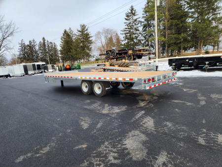 New 2026 BWISE THD24-17 Equipment Trailer