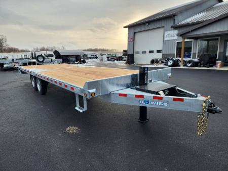New 2026 BWISE THD24-17 Equipment Trailer