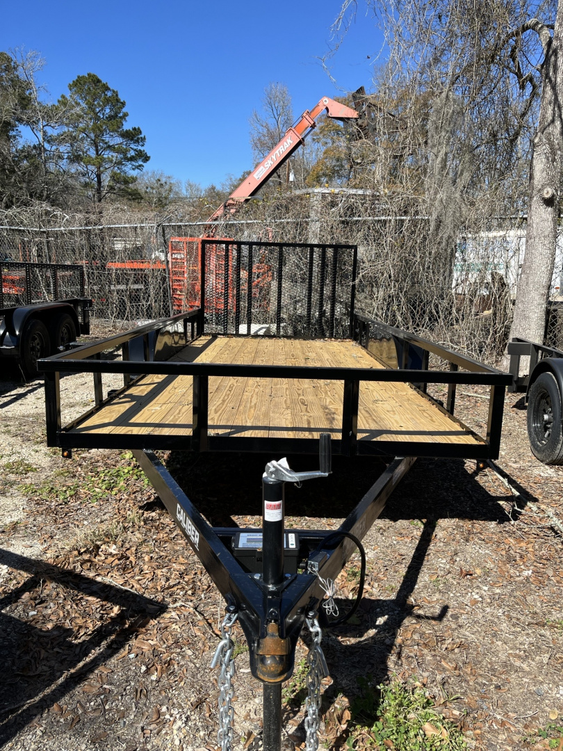 New 2026 Caliber Trailer Mfg 16x06.06 - TA - WG656 Utility Trailer