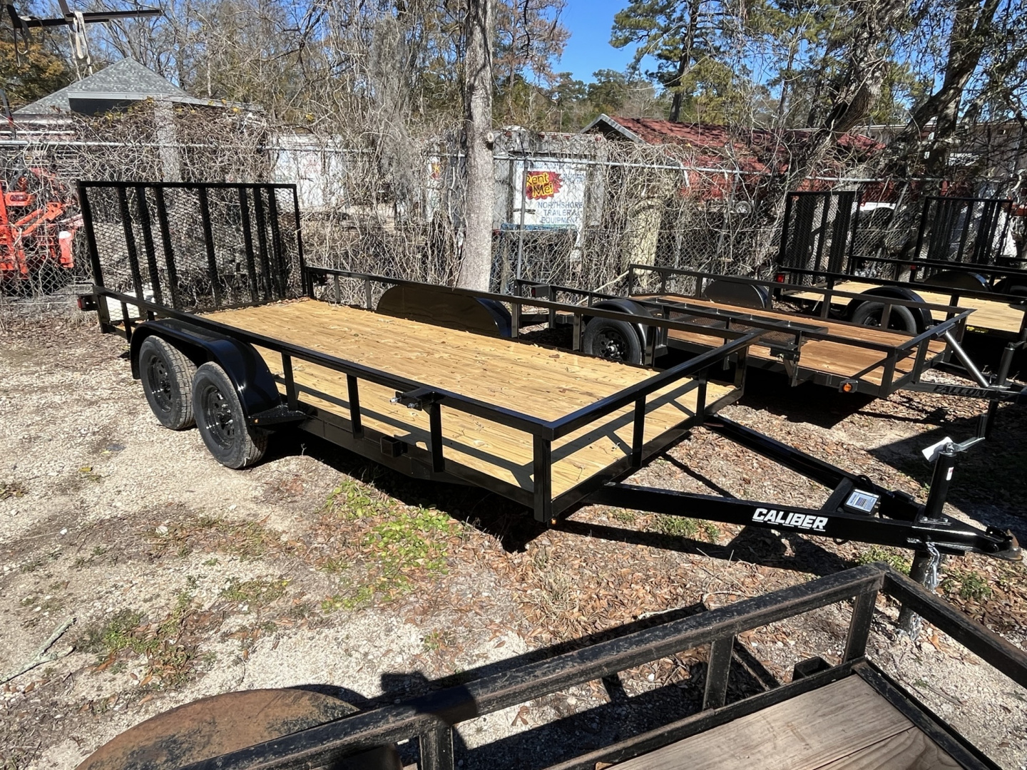 New 2026 Caliber Trailer Mfg 16x06.06 - TA - WG656 Utility Trailer