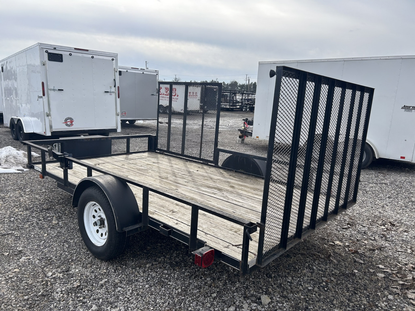 Used 2020 Carry-On 7 X 12 UTILITY TRAILER ATV SIDE RAMP