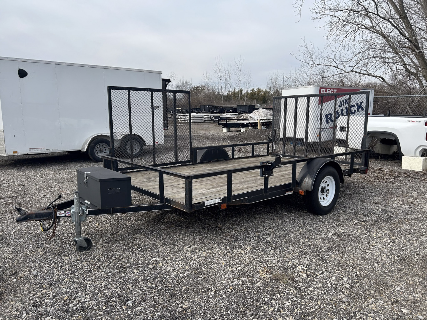 Used 2020 Carry-On 7 X 12 UTILITY TRAILER ATV SIDE RAMP