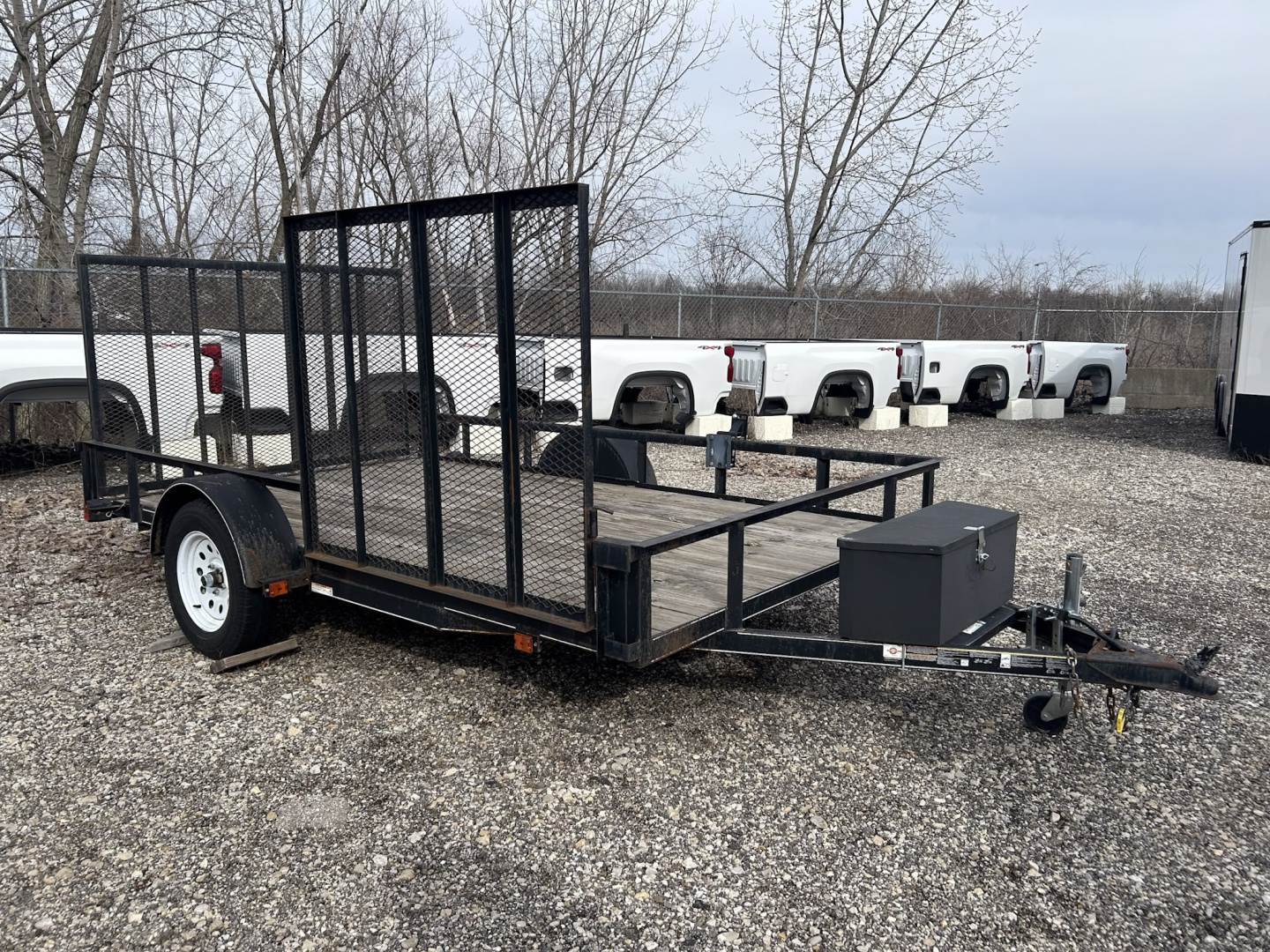 Used 2020 Carry-On 7 X 12 UTILITY TRAILER ATV SIDE RAMP