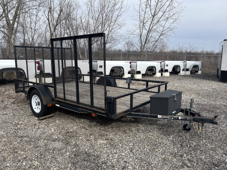 Used 2020 Carry-On 7 X 12 UTILITY TRAILER ATV SIDE RAMP