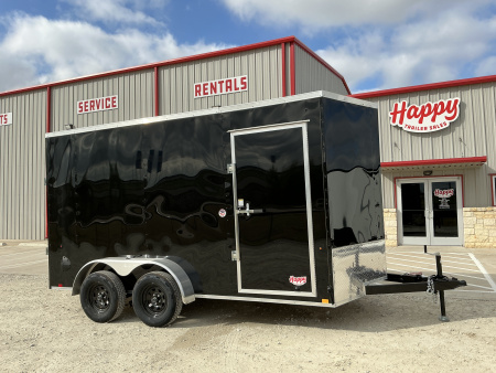 New 2026 Compass 7'x14' Enclosed Cargo Trailer - Indigo DLX