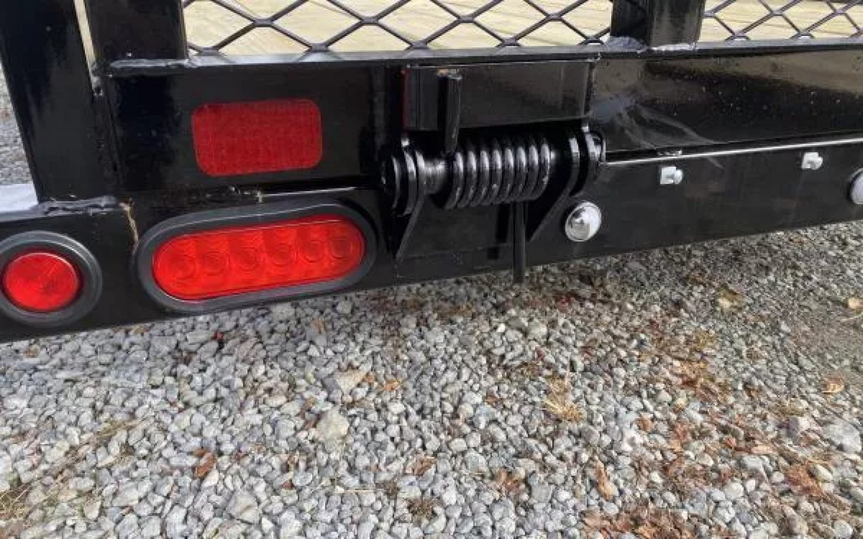 New Big Tex Trailers 60PI 77" x 16 Tandem  Utility Trailer spring assist gate