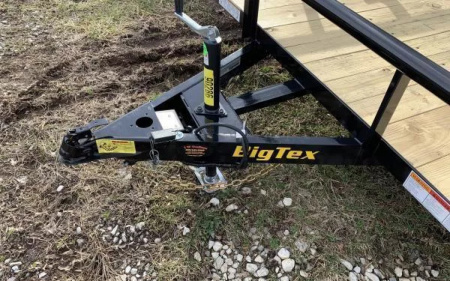 New Big Tex Trailers 60PI 77" x 16 Tandem  Utility Trailer spring assist gate