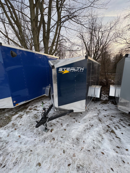 New 2026 STEALTH 5 x 10 Enclosed Trailer with Ramp Door