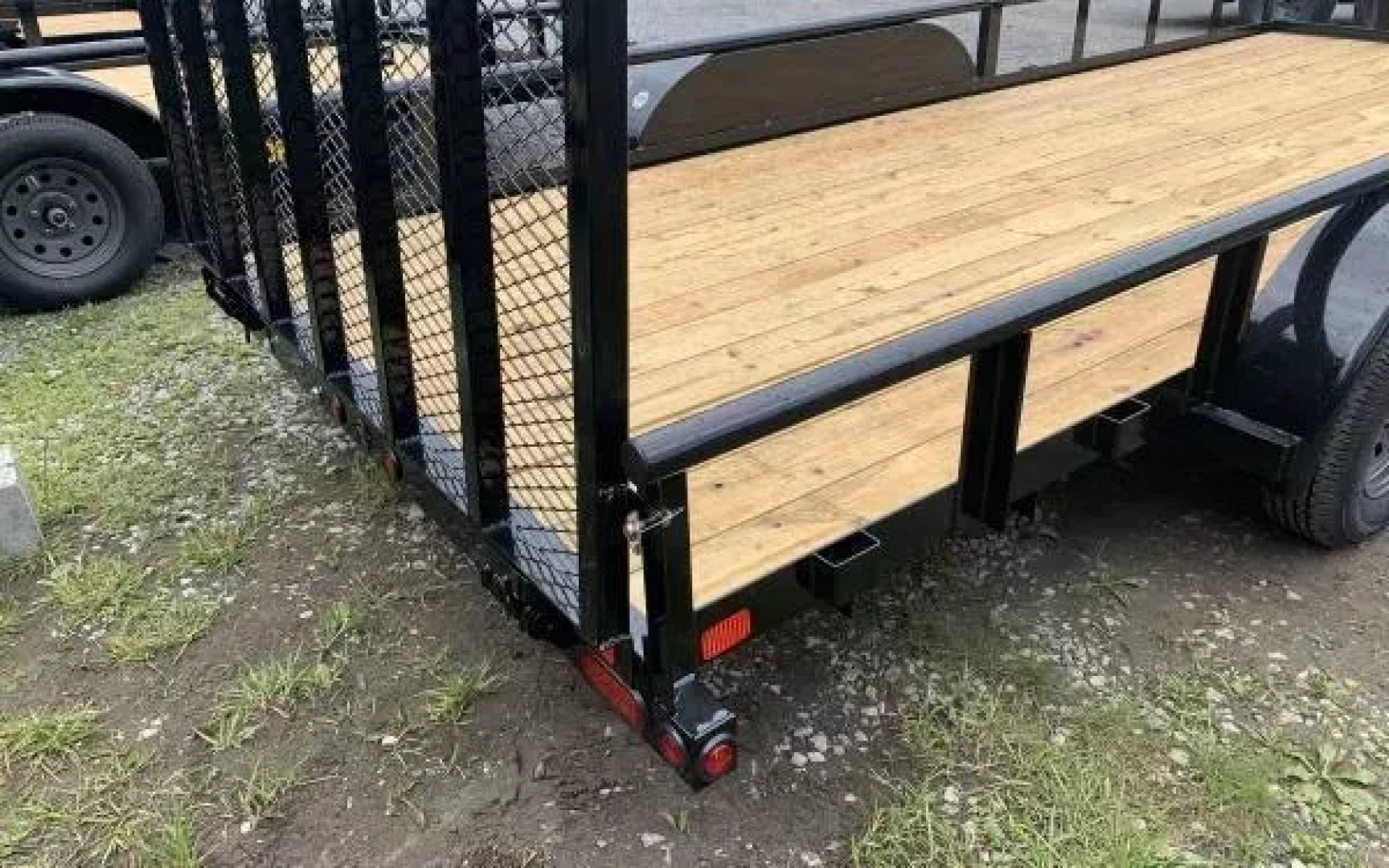 New 2025 Big Tex Trailers 70PI-X 83" x 18 Tandem Axle Square Top Utility Trailer