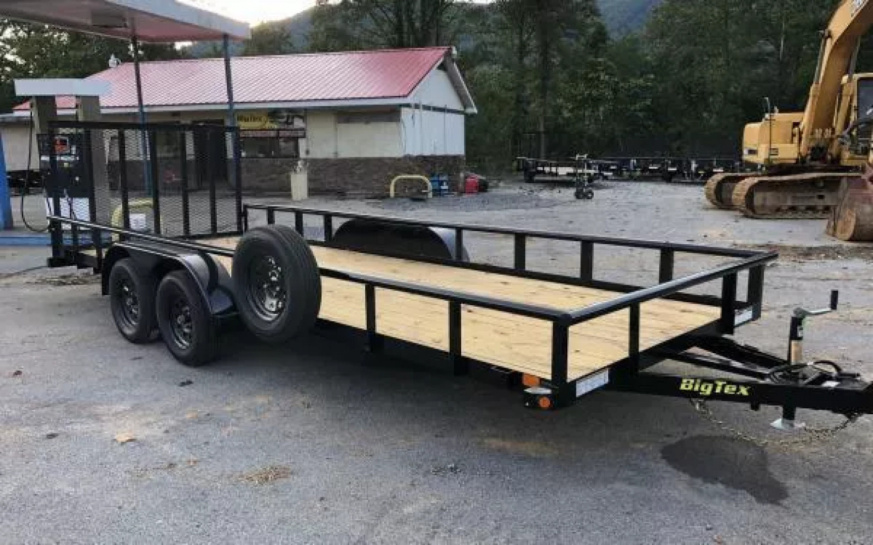 New 2026 Big Tex 70PI 7K TAND UTILITY 7x20 spring assist gate