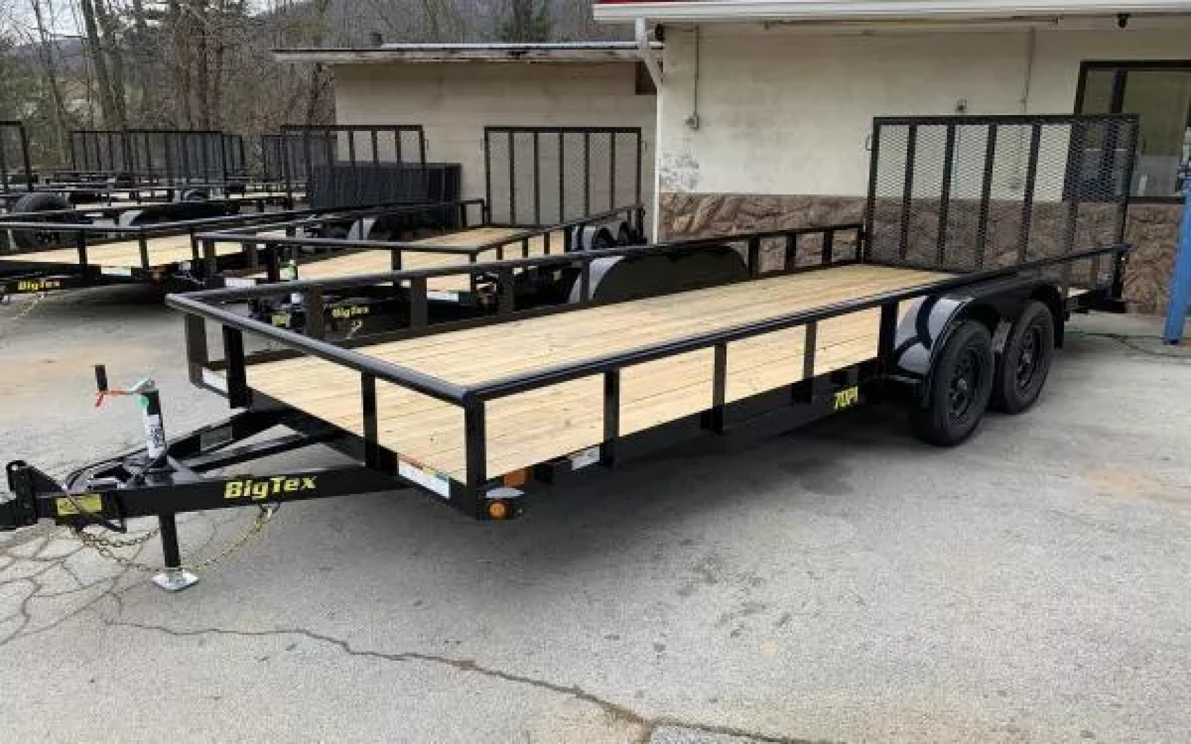 New 2026 Big Tex 70PI 7K TAND UTILITY 7x20 spring assist gate