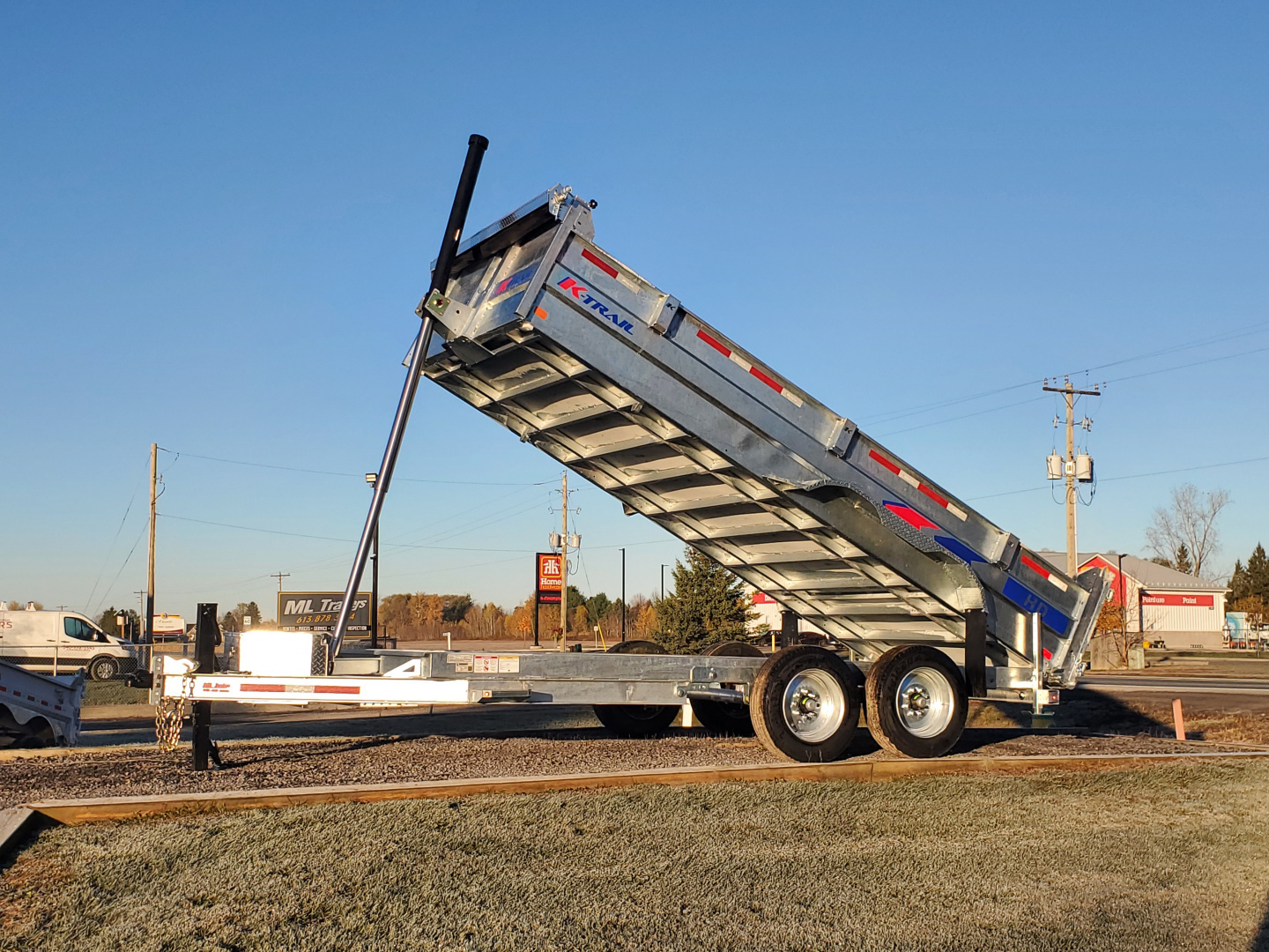 New 2026 K-Trail 7 x 16 HD Expert Series 8 Ton Dump Trailer
