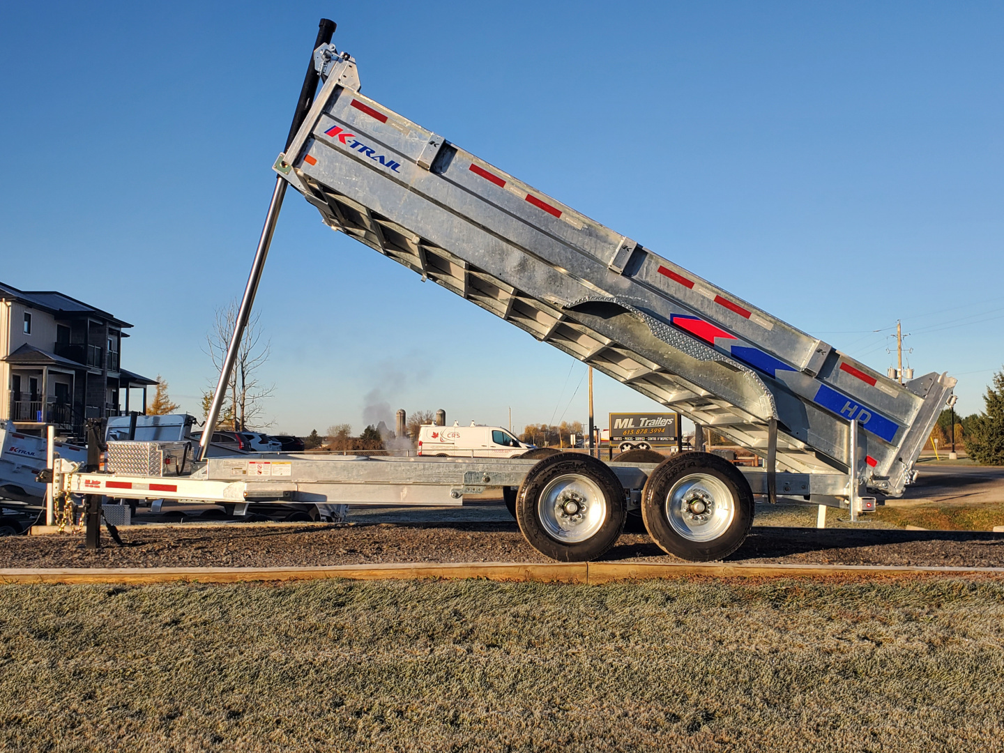 New 2026 K-Trail 7 x 16 HD Expert Series 8 Ton Dump Trailer