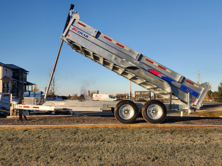 New 2026 K-Trail 7 x 16 HD Expert Series 8 Ton Dump Trailer