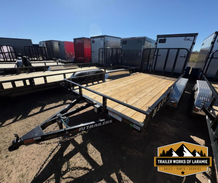 New 2026 PJ Trailers UL 7 X 16 TA Utility Trailer- 83  Deck w/ATV Ramps