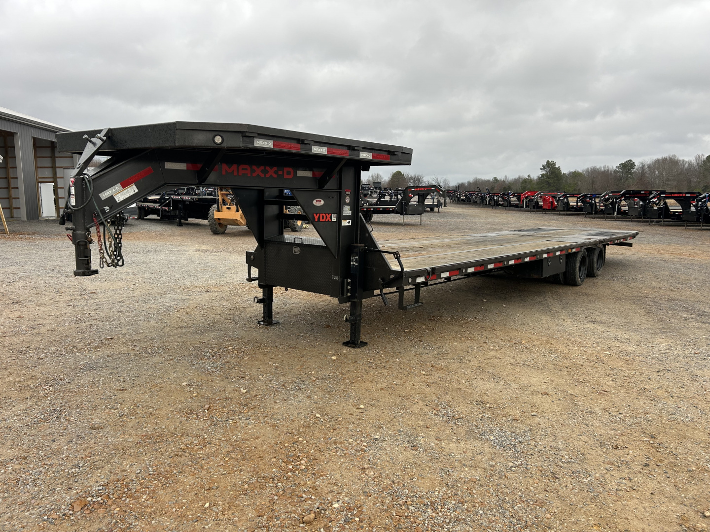 Used 2022 MAXXD 36' x 102" 30k Hyd Dove Gooseneck Trailer