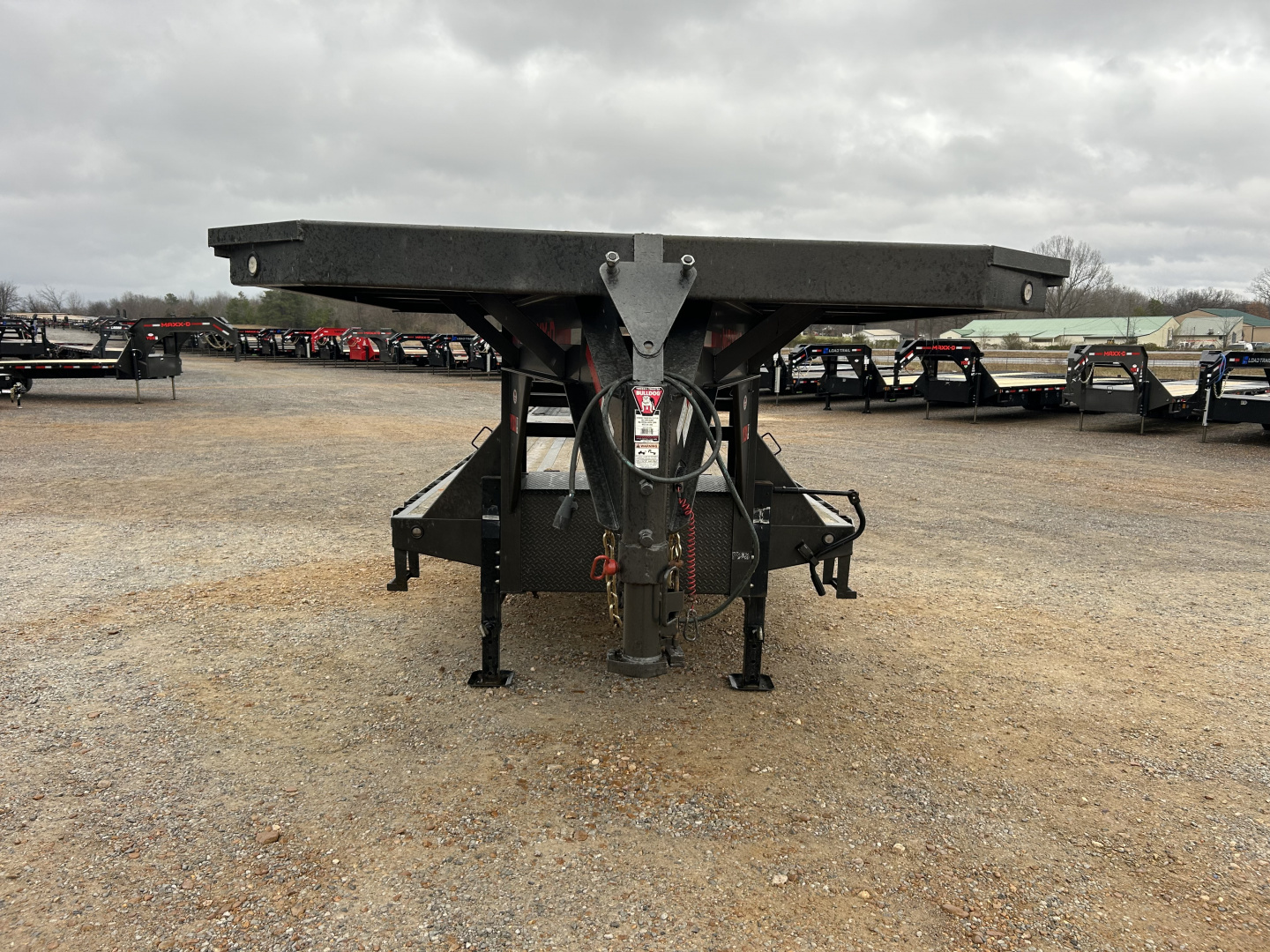 Used 2022 MAXXD 36' x 102" 30k Hyd Dove Gooseneck Trailer