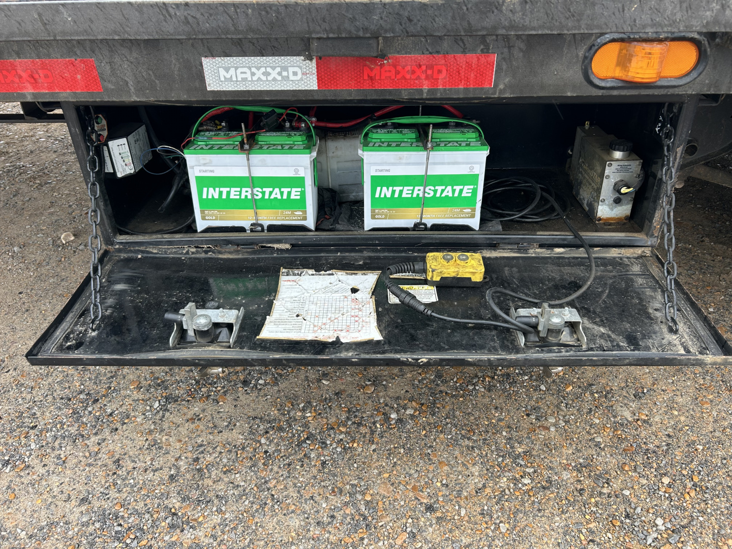 Used 2022 MAXXD 36' x 102" 30k Hyd Dove Gooseneck Trailer