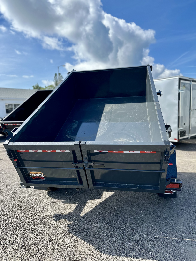 New 2026 Covered Wagon Trailers 5X8 6K SA WITH 2FT SIDES Dump Trailer