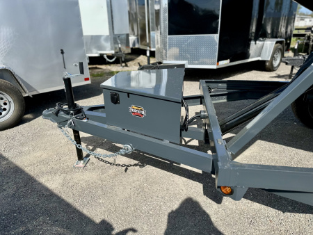 New 2026 Covered Wagon Trailers 5X8 6K SA WITH 2FT SIDES Dump Trailer