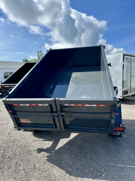 New 2026 Covered Wagon Trailers 5X8 6K SA WITH 2FT SIDES Dump Trailer