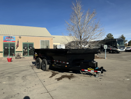 New 2026 Big Tex Trailers 14LX-14C2A-BK Dump Trailer