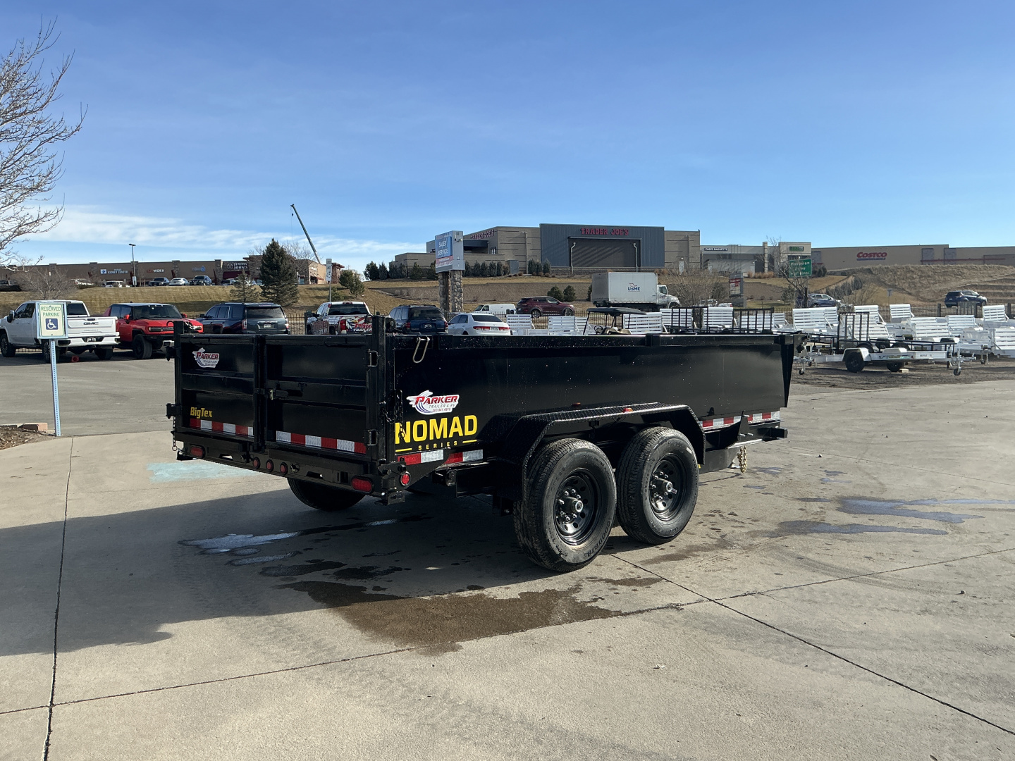 New 2026 Big Tex Trailers 14LX-14C2A-BK Dump Trailer