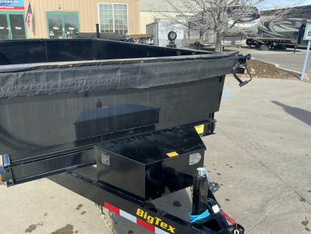 New 2026 Big Tex Trailers 14LX-14C2A-BK Dump Trailer