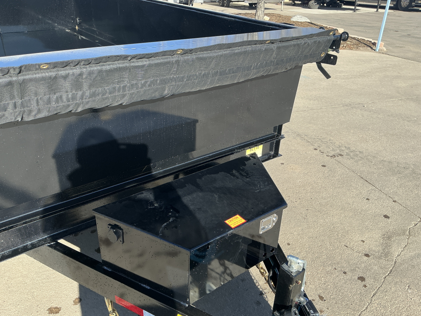 New 2026 Big Tex Trailers 14LX-14C2A-BK Dump Trailer