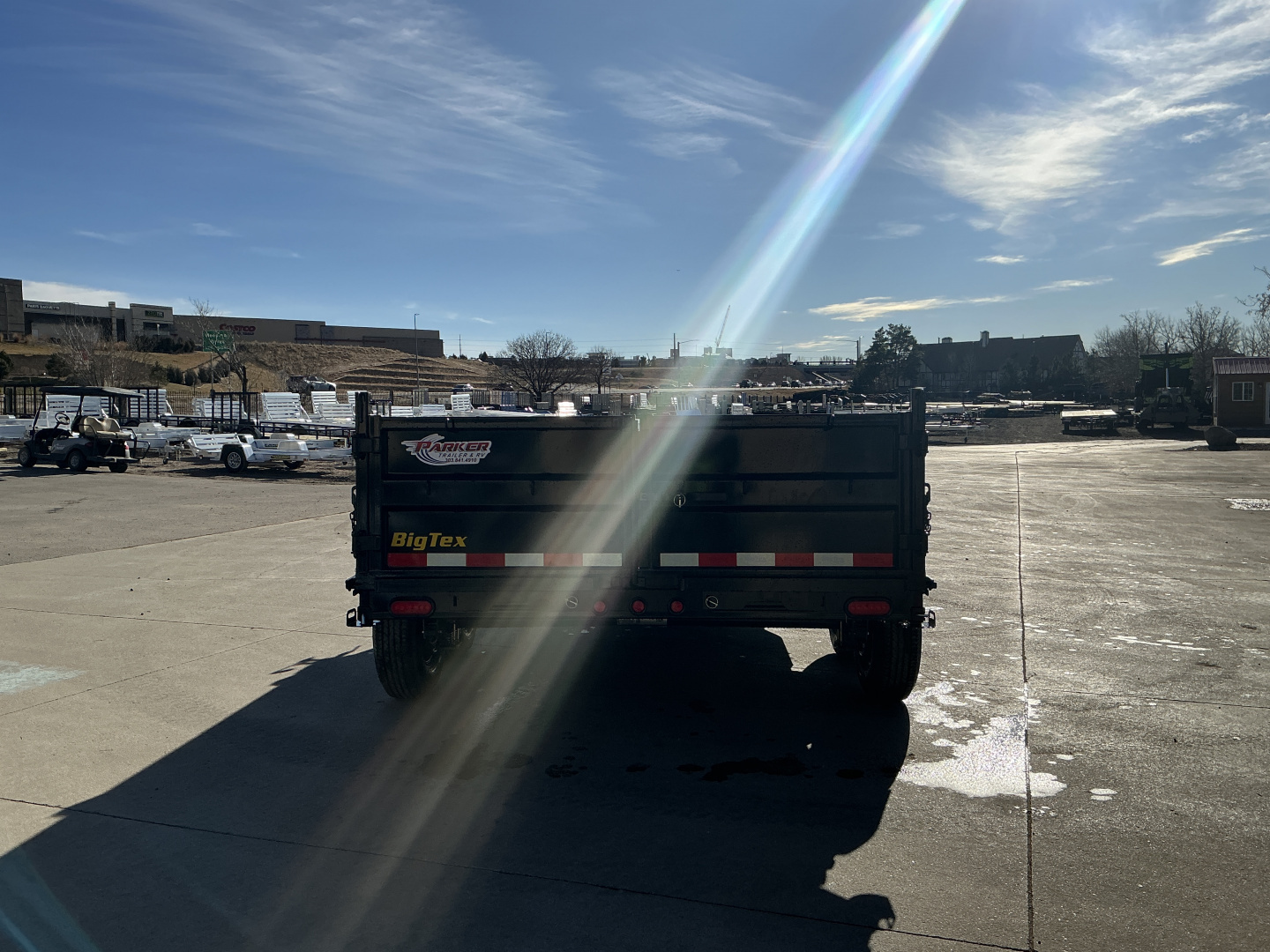 New 2026 Big Tex Trailers 14LX-14C2A-BK Dump Trailer