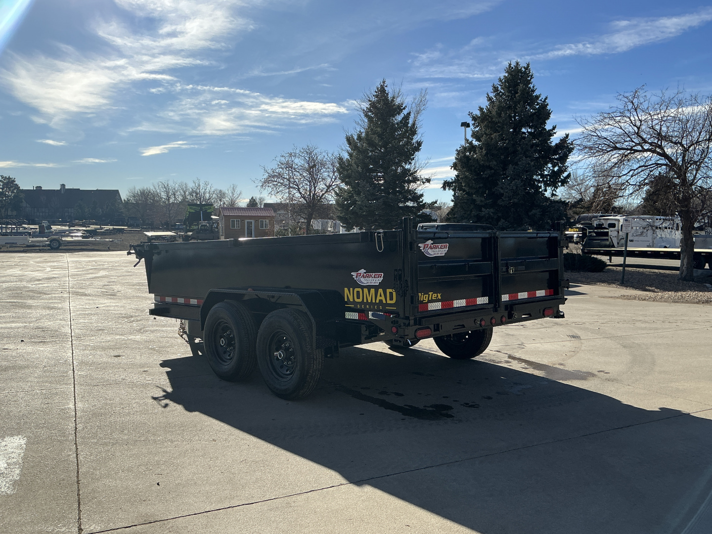 New 2026 Big Tex Trailers 14LX-14C2A-BK Dump Trailer