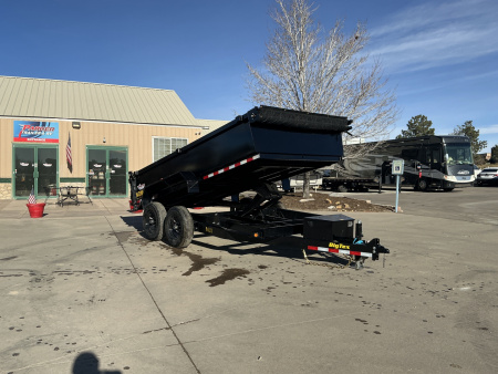 New 2026 Big Tex Trailers 14LX-14C2A-BK Dump Trailer