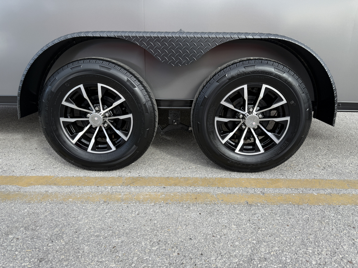 New 2026 Pace American 7x14 7K Composite Black Out Package Rear Ramp Door Cargo / Enclosed Trailer